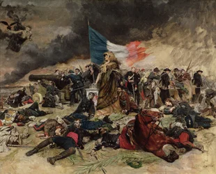 Allegoria Pariisin piirityksestä, 1870